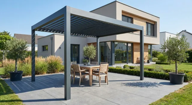 Freistehende Pergola